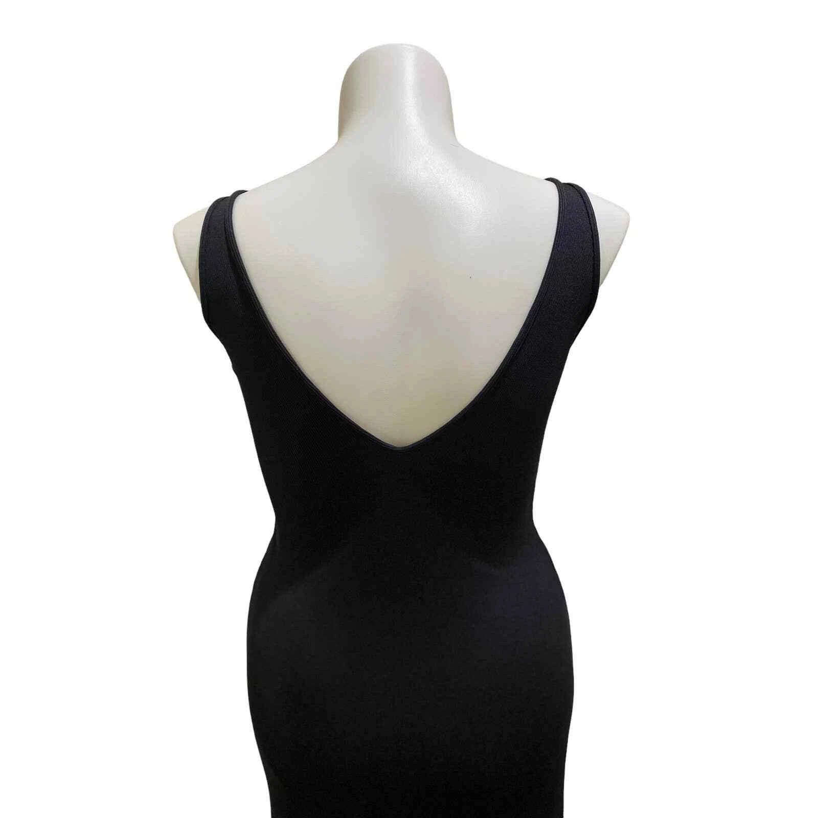 UNDERCOVER Abito Victoria Secret nero profondo V sul retro