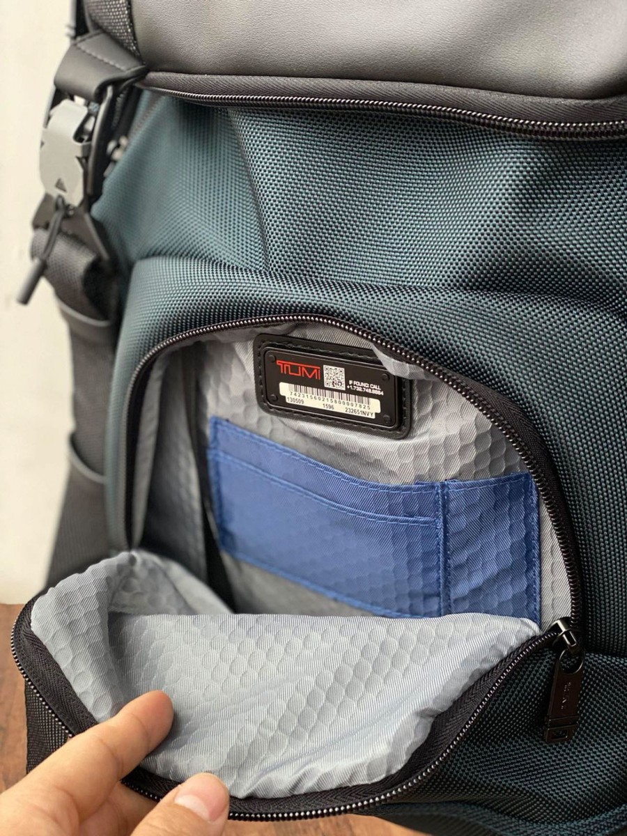 TUMI Alpha Bravo LARK Backpack Navy Durable and Stylish Bag
