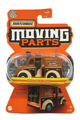 Matchbox Moving Parts Divco Milk Truck 5/20