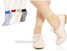 Hue Women's Socks 3-Pairs Socks Fishnet Ankle Socks One Size