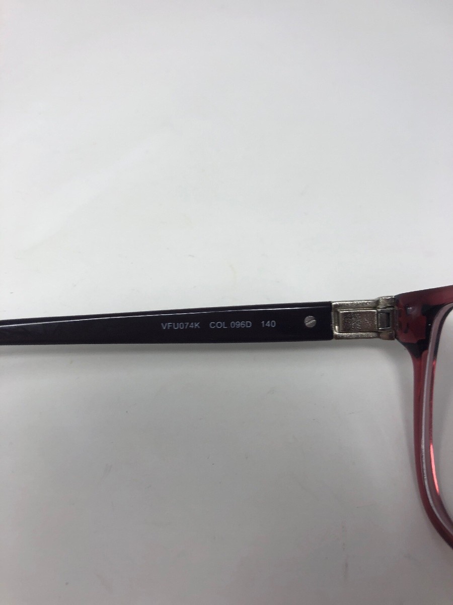 Furla VFU074K Col.096D 140 Eyeglass Frame Purple Pink Tip 54 15 140 FURLA VFU074K COL.096D Eyeglasses Frame 54-15-140 Pink  main image 2