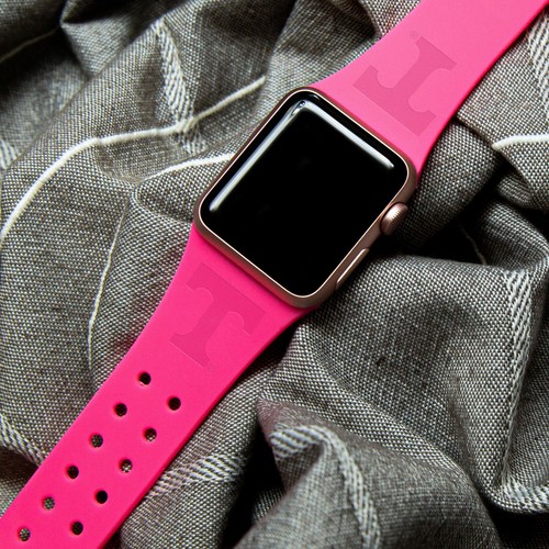 Tennessee Volunteers Engraved Neon Silicone Apple Watch Band - Picture 9 of 22