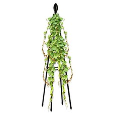 DIY Flower Vines Pot Stand 60 in Steel Wire Contemporary Garden Plant Trellis 