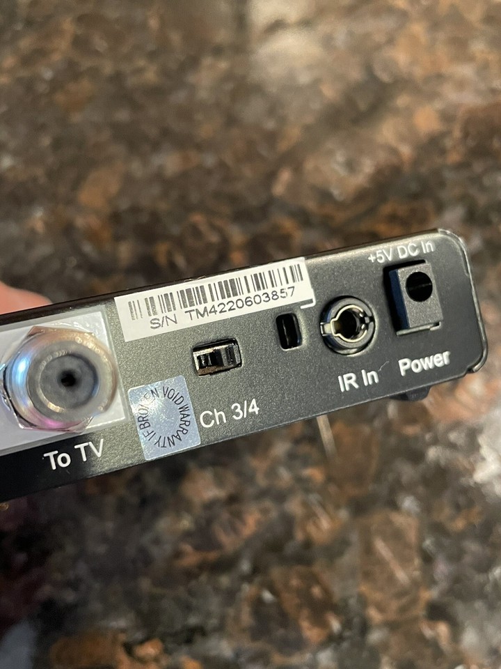 XFINITY COMCAST DIGITAL TRANSPORT ADAPTER DCI105COM1 Box No Power Cord ...