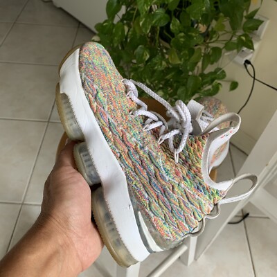 Nike LeBron XV 15 Fruity Pebbles 922811-900 Youth Size 5Y | eBay