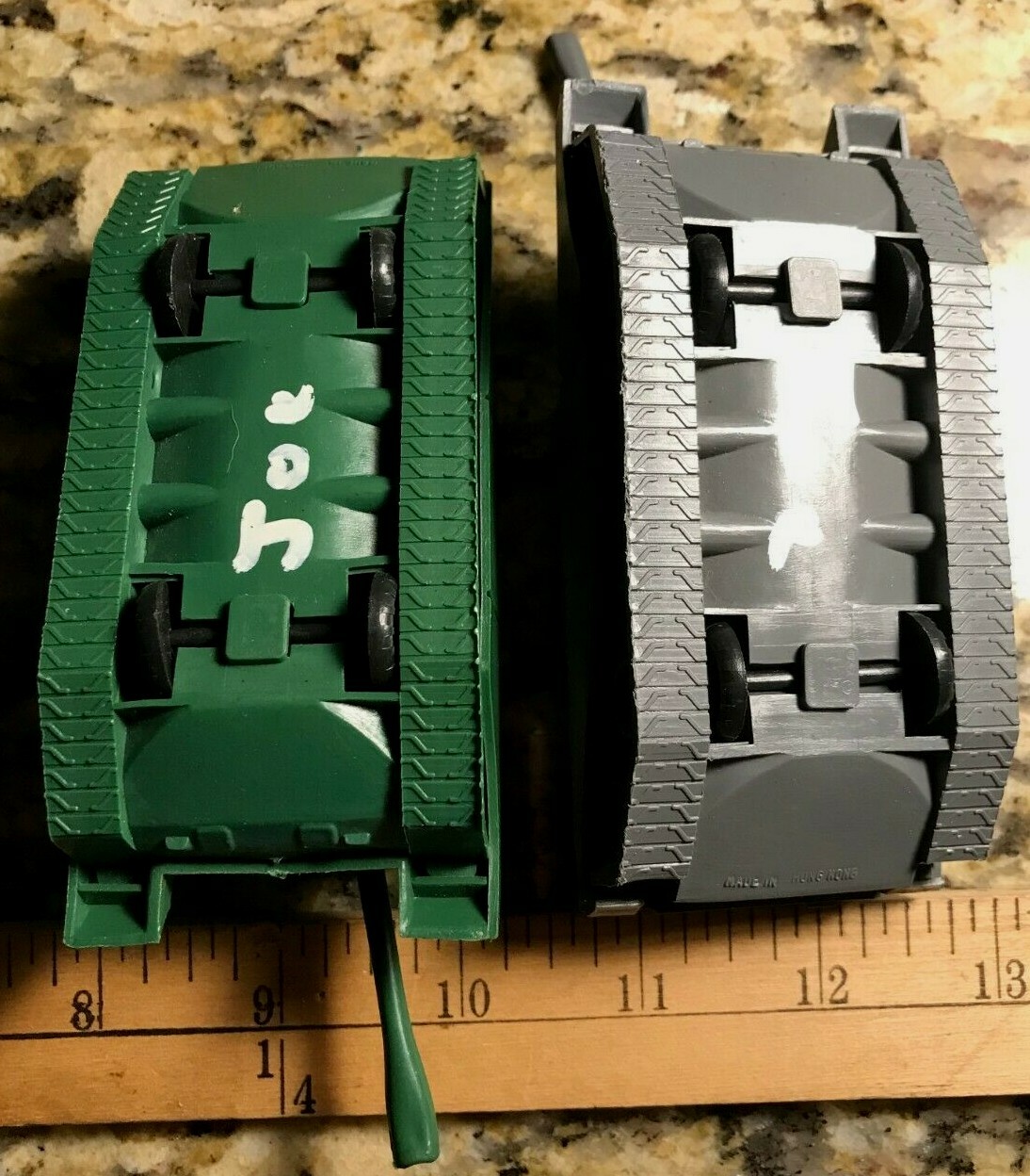 2 Plastic Army Tanks eBay