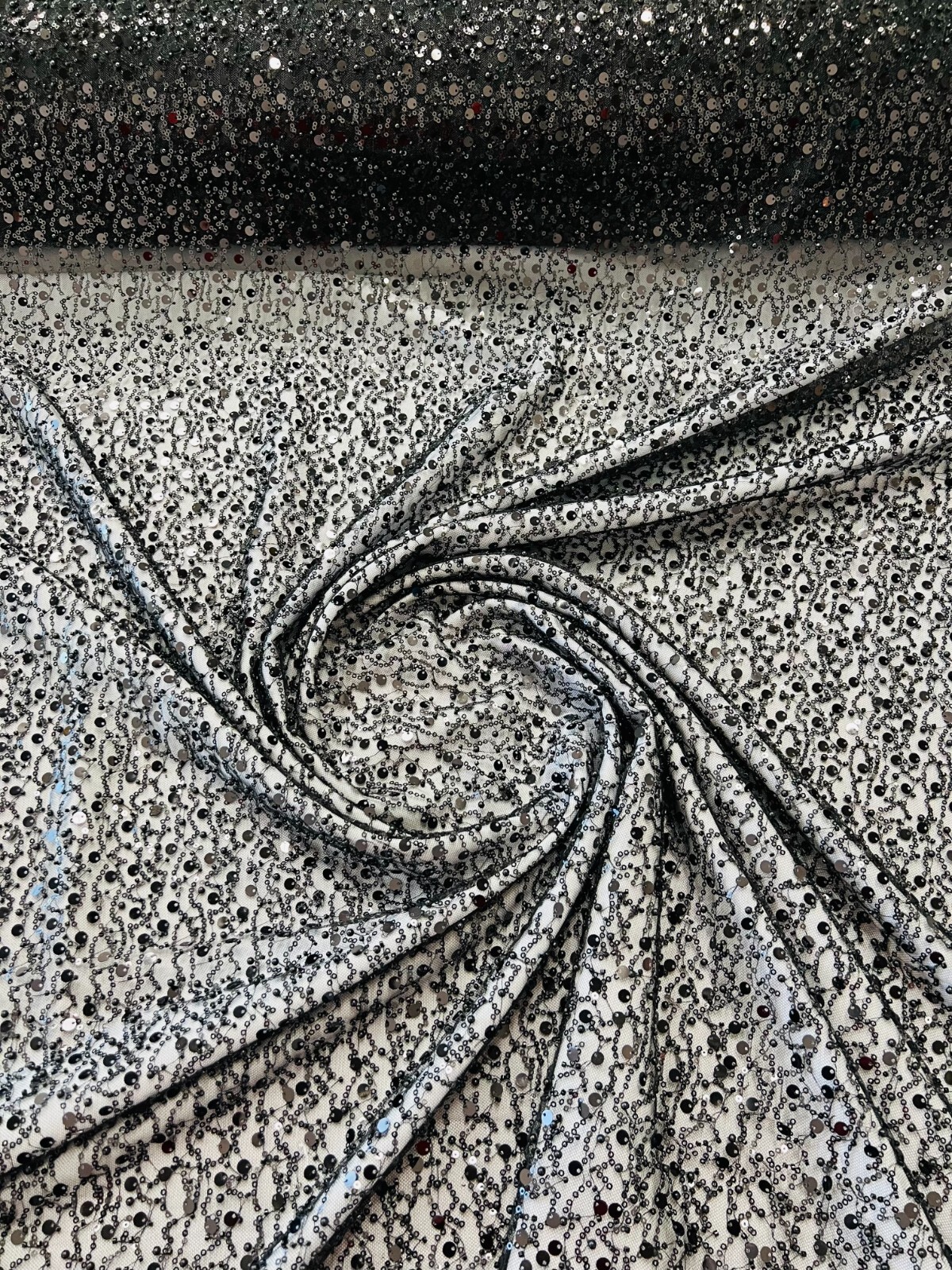 Beaded Mesh Fabric Black Beaded Embroidered Wedding Fabric By Yard eBay