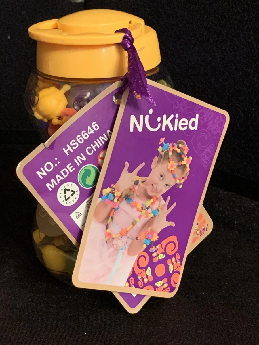 Nukied 85 pc Pop Beads Colorful Crafting Toy for Kids NWT eBay