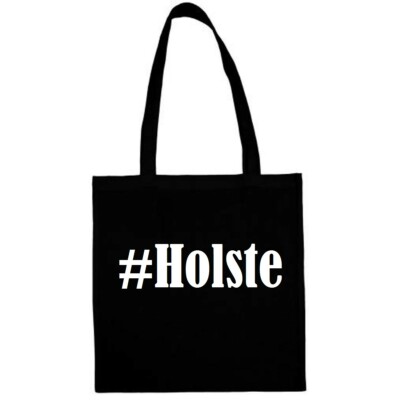 Tasche Beutel Baumwolltasche #Holste Hashtag Einkaufstasche Schulbeutel Turnbeut