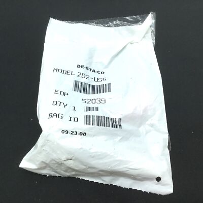 New De-Sta-Co 202-USS Stainless Horizontal Hold Down Toggle Locking Clamp U-Bar