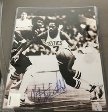 NATE "TINY" ARCHIBALD BOSTON CELTICS AUTOGRAPH 8 X 10 PHOTO WITH COA