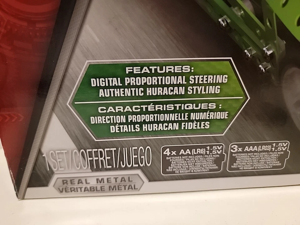 Meccano Lamborghini Huracan 2.4 GHz Remote Control 297 pieces STEM 20074016 - Image 2 of 4