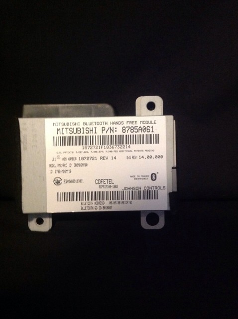 Bluetooth модуль mitsubishi