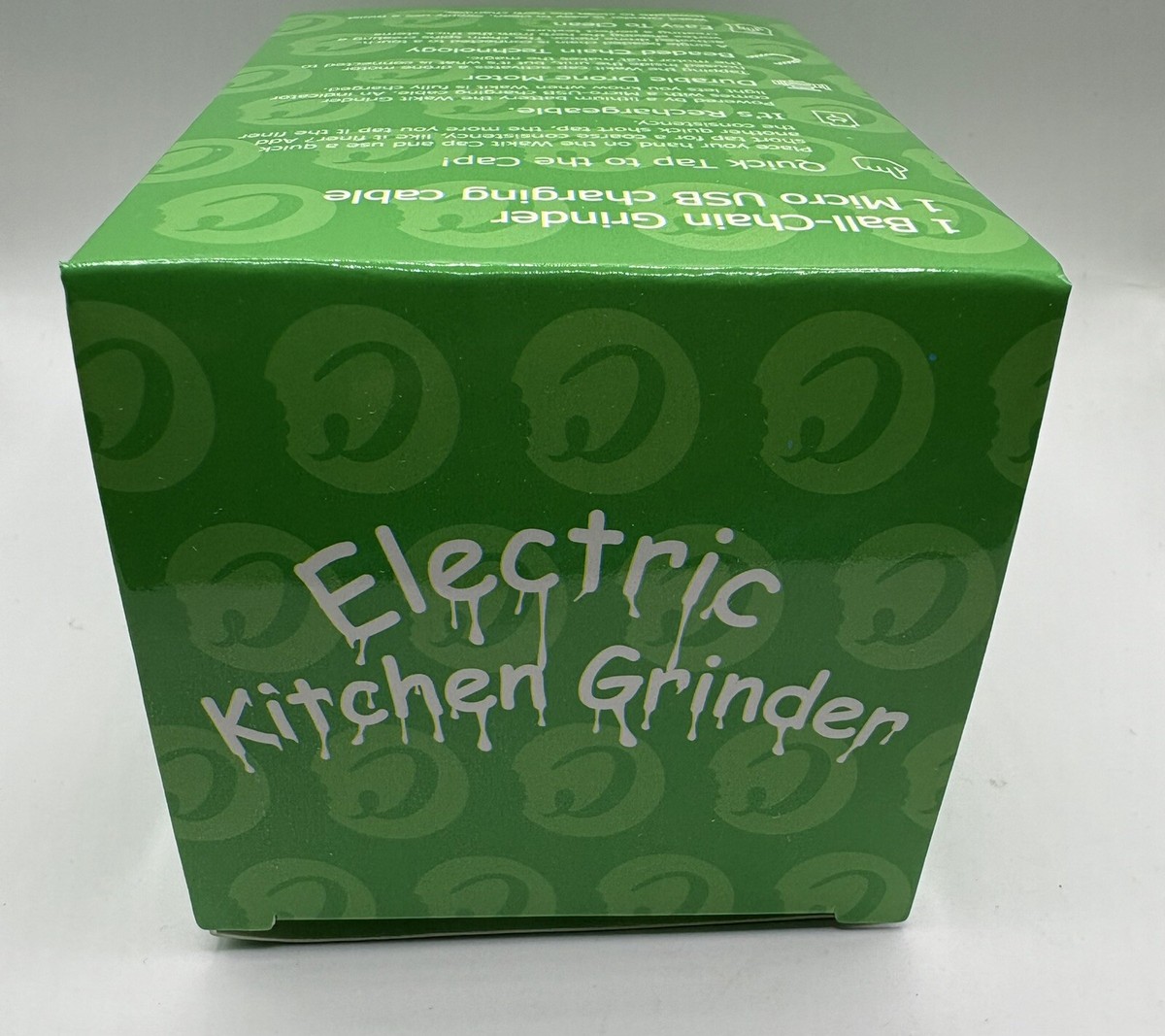 ELECTRIC KITCHEN GRINDER - RANDOM GRAPHIC DESIGNS- COOKIES