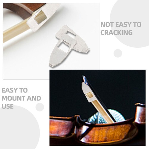 3 Pcs Bow Violin Tips Stringed Musical Instruments Accessories and Parts - Picture 2 of 12