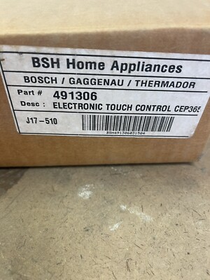 #ad Bosch Control 491273 $120.00