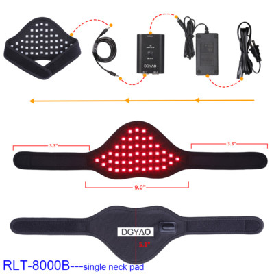 Near Infrared Red Light Therapy Device for Neck Back Pain Relief Shoulder Belt