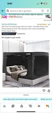 Alvantor Full Bed Tents Pop Up Bed Canopy Tents Portable Indoor Privacy Space