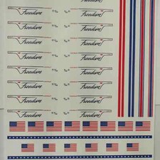 1/64 for hot wheels waterslide decals freedom  55 gasser  MADE IN THE USA!
