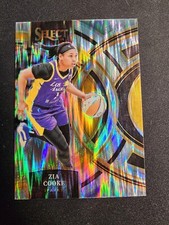 2024 WNBA Select Zia Cooke SILVER FLASH PRIZM PREMIER #187 Los Angeles Sparks