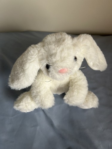 Soft White Bunny Rabbit by The Bearington Collection 8" - Picture 8 of 8
