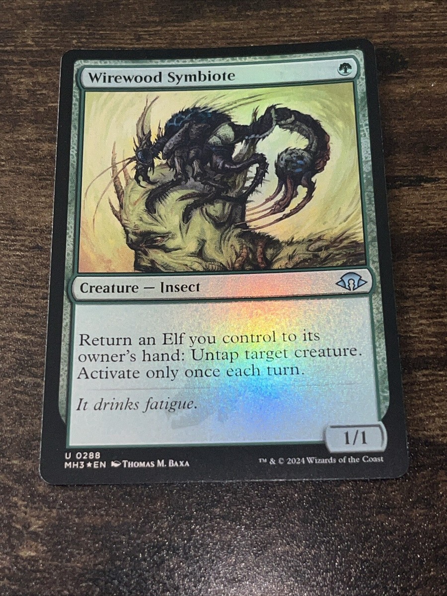 Wirewood Symbiote 0288 Foil Modern Horizons 3 MH3 MTG Magic The
