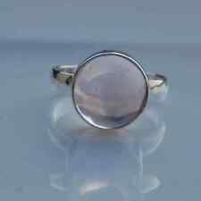 Natural Rose Quartz Gemstone Ring,Handmade Ring,925 Sterling Silver,Gift For Her