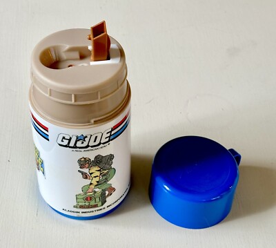 Vintage GI Joe/Tiger Force Plastic Lunchbox THERMOS Aladdin/Hasbro