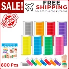 800 Pieces Colored Wristbands for Events Wrist Bands Paper Bracelets Wristbands