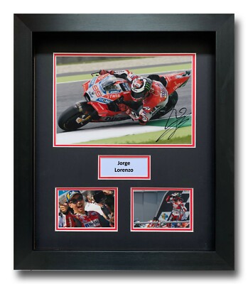 Photo Jorge Martin Signée – Ducati Casque 89 – Moto GP 2024 – 10x15cm