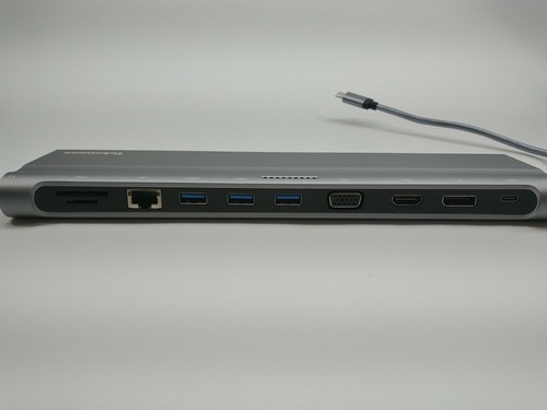 Tobenone UDS-01 Docking Station USB 3.0 Tipo C HDMI 4K Jack 3.5 Foro di Blocco - Foto 2 di 11