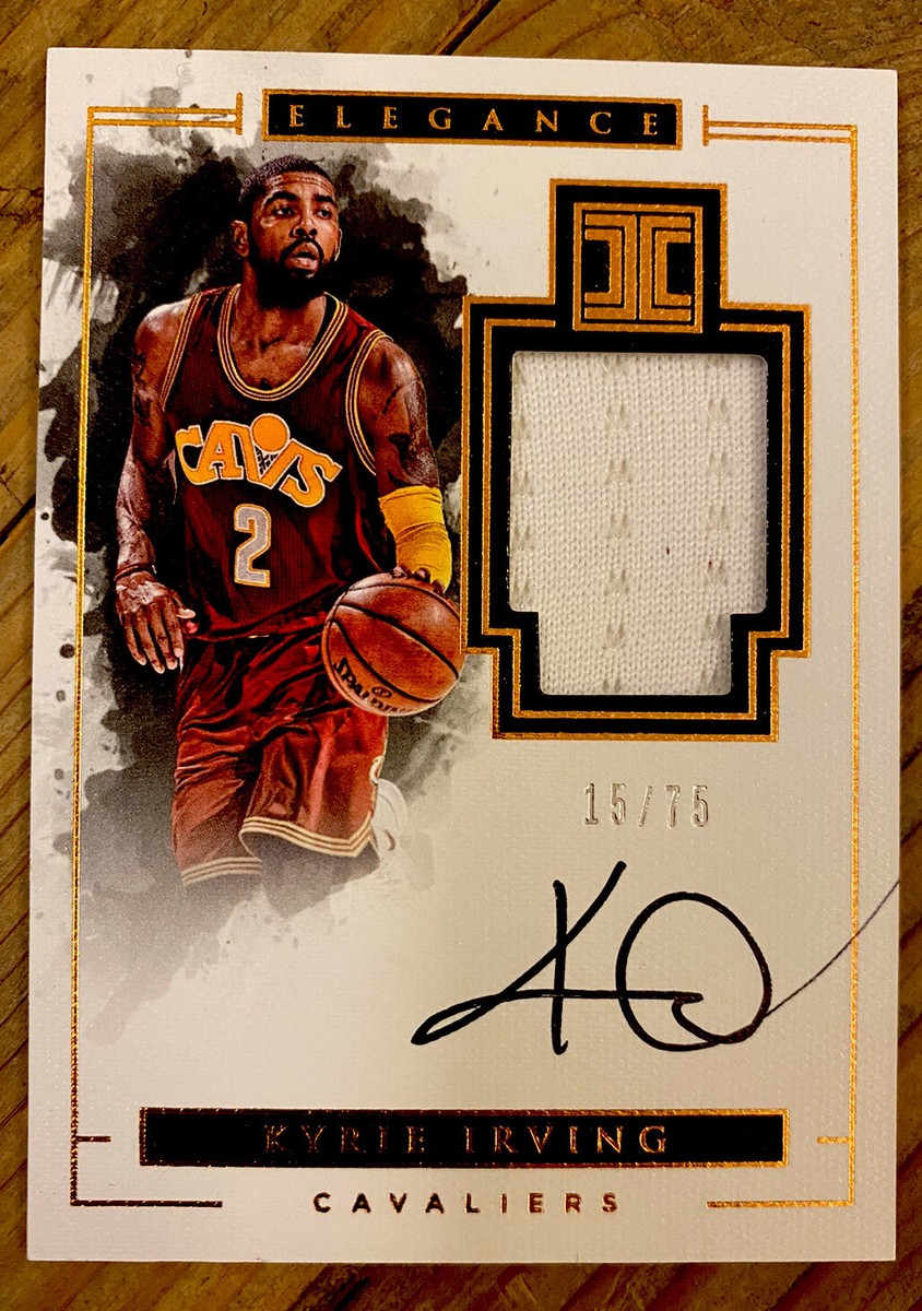 2016-17Panini Impeccable First Year KYRIE IRVING AUTO Patch