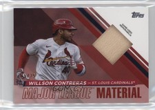 2024 Topps Series 1 Major League Material Red /25 Willson Contreras #MLM-WC 0t2