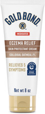 Gold Bond Medicated Eczema Relief Skin Protectant Cream, 8 Oz., Gold Bond Lotion