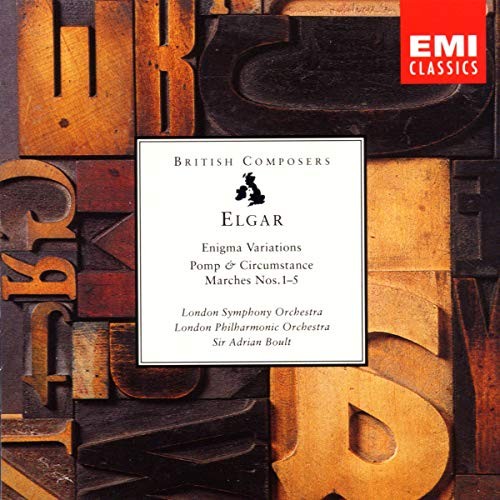 0077776401522 Elgar Elgar - Orchestral Works - Enigma Variations - Pomp &