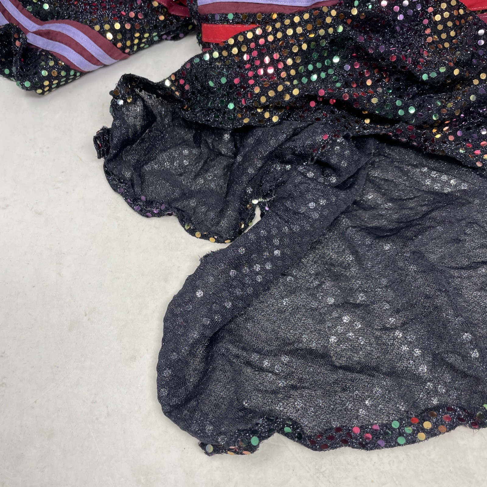 Handmade Iridescent Sequined Patchwork Pullover T… - image 19