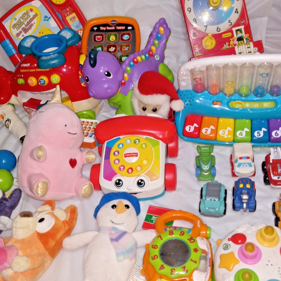Lot of 25 Vtech Fisher-Price LeapFrog Developmental Baby Toddler Learning Toys - Image 3 of 4