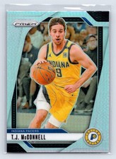 2024-25 Panini Prizm #191 T.J. McConnell Prizms Silver