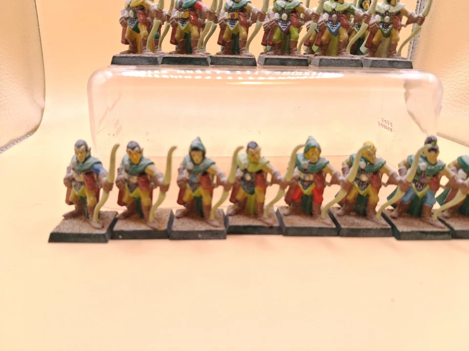 Warhammer Fantasy Wood Elf Archers 80s Job Lot Bundle D781 - Image 2 of 4