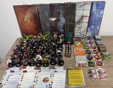 Heroclix Lot Marvel DC Super Rare, Chase, relics, cards, tokens, dice, maps   