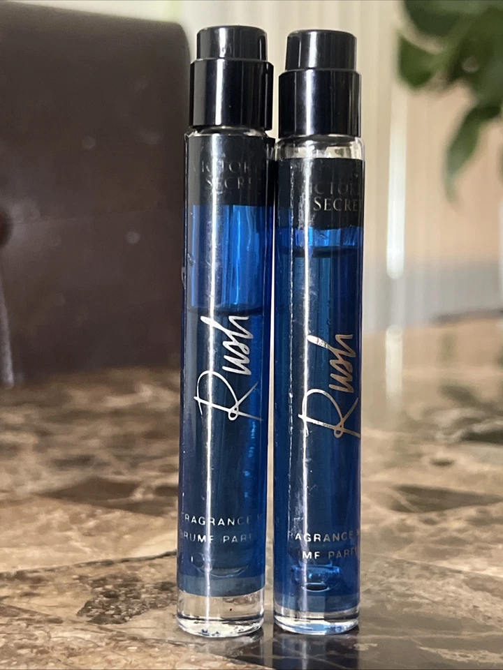 X2✨Victoria's Secret RUSH Fragrance Mist Travel .23 FL Oz / 7ml See Pic - Image 1 of 1