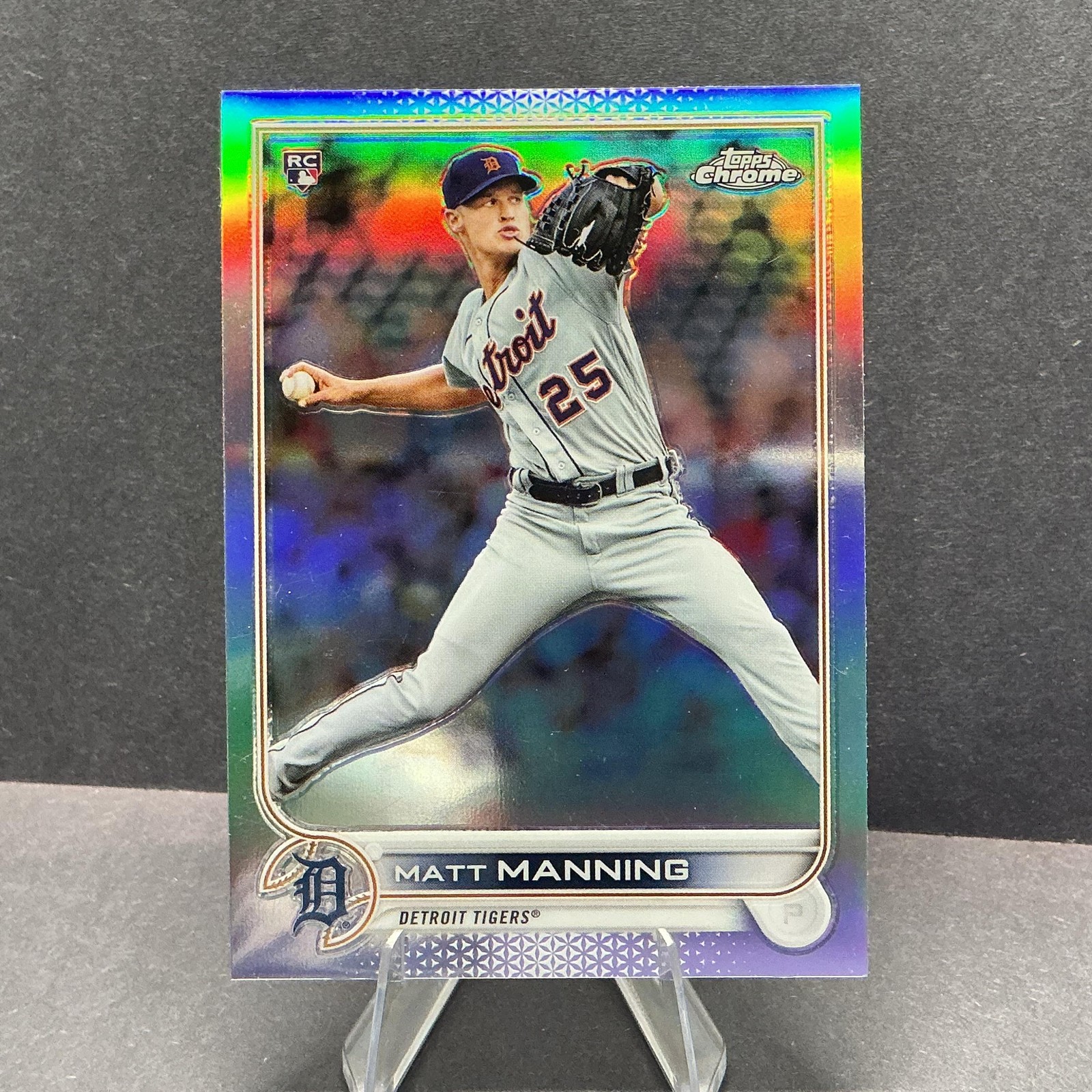 2022 Topps Chrome #57 Matt Manning Refractor