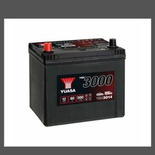 Yuasa Car Battery YBX3014 for MITSUBISHI ECLIPSE CROSS GK GL 2017...