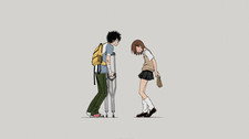 Touma Kamijou Misaka Mikoto Girls Short Skirt Anime Playmat Desk Mat 24x14in