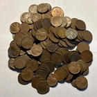 Pound Lincoln Penny Wheat Back 1940's-1950's