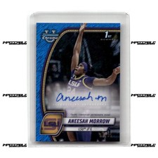 2025 Bowman U Chrome - Blue Shimmer #6 Aneesah Morrow Rookie Auto /35