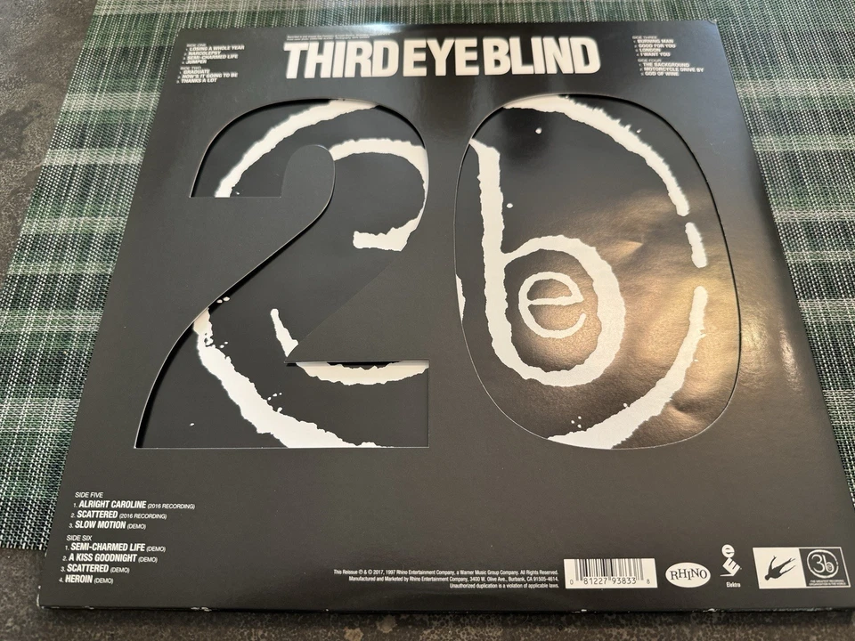 Third Eye Blind Vinyl Lp Record 20th Anniversary Double Album - Image 2 of 4