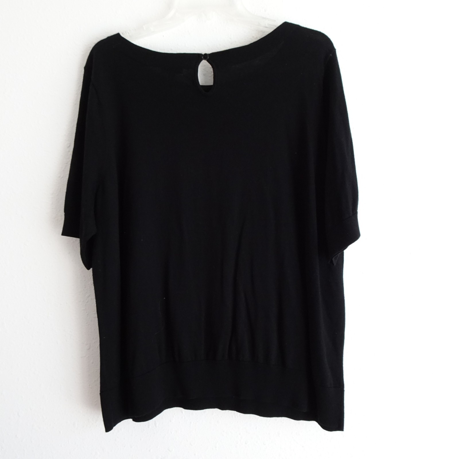 Talbots Basic Top Women's Petite Plus Size 3X Bla… - image 4