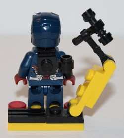 2013 Retired Marvel Lego set #30168 Gun Mounting system w/SH0084 100% complete!