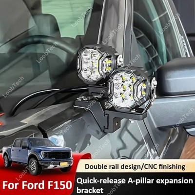 For Ford F150 A-pillar Spotlight Searchlight Holder Quick-release Bracket